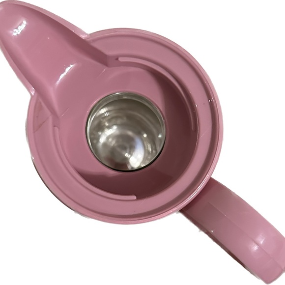 VTG MAUVE PINK BLUSH THERMOS PITCHER COFFEE TEA CARAFE HOT COLD BEVERAGES AK DAS - Picture 2 of 4